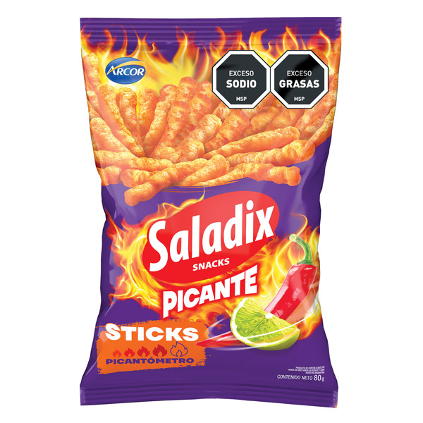 SALADIX STICKS PICANTE80g
